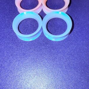 Set of 2 Silicone Tunnels size 25mm